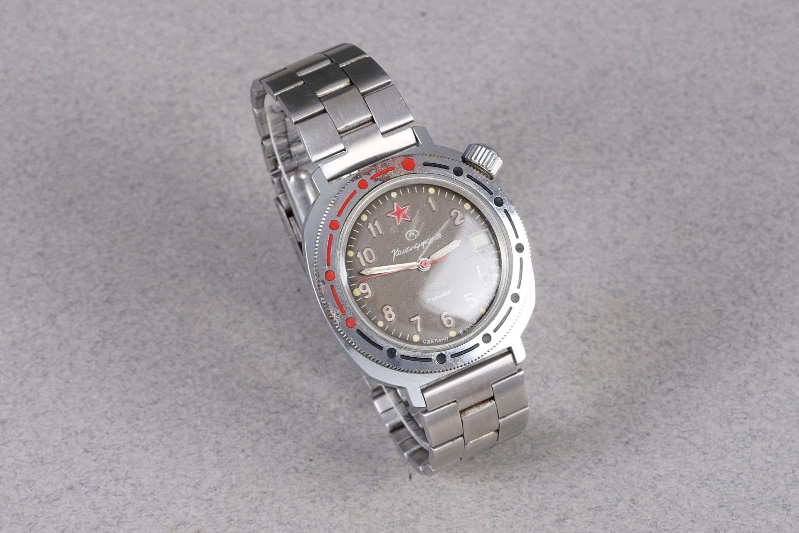 VOSTOK KOMANDIRSKIE SOVIET UNION RUSSIAN MILITARY USSR WRISTWATCH - 2