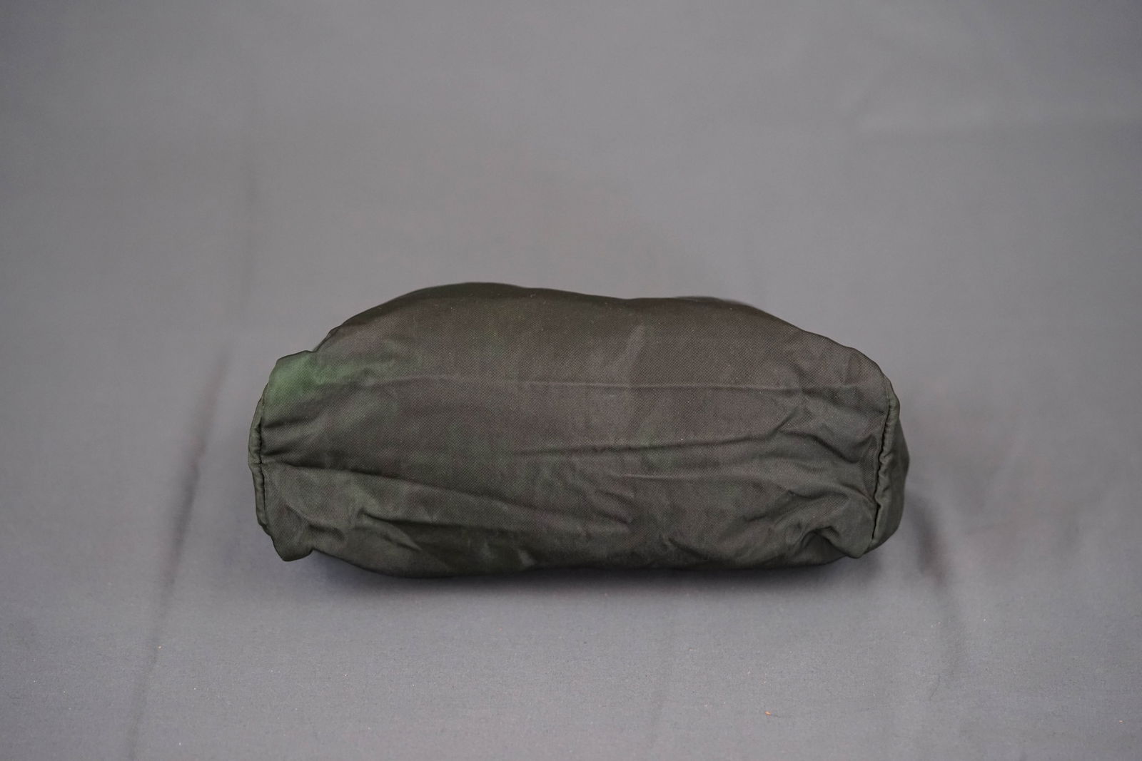 PRADA NYLON POUCH GREEN - 5