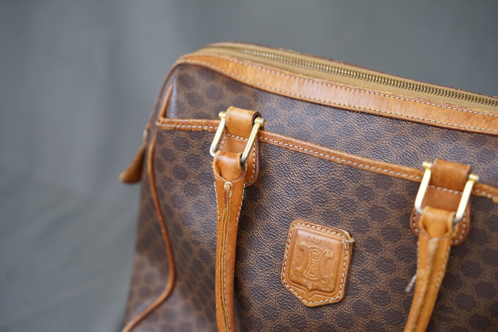 CELINE MACADAM HANDBAG - 2