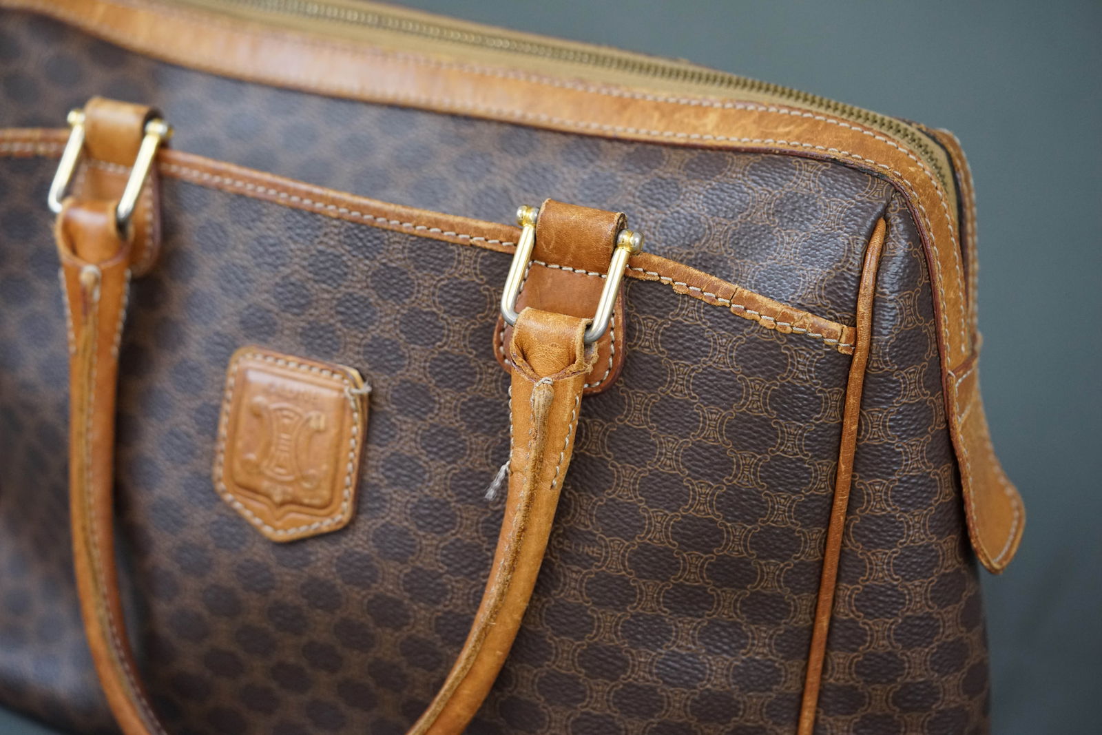 CELINE MACADAM HANDBAG - 3