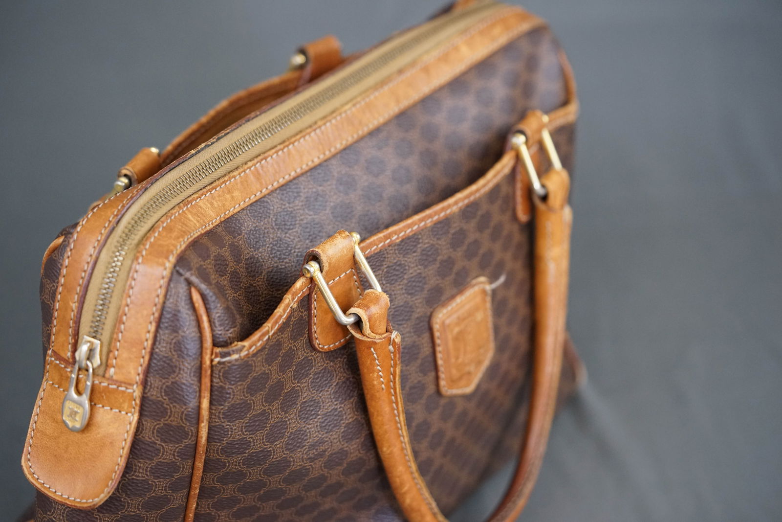 CELINE MACADAM HANDBAG - 5