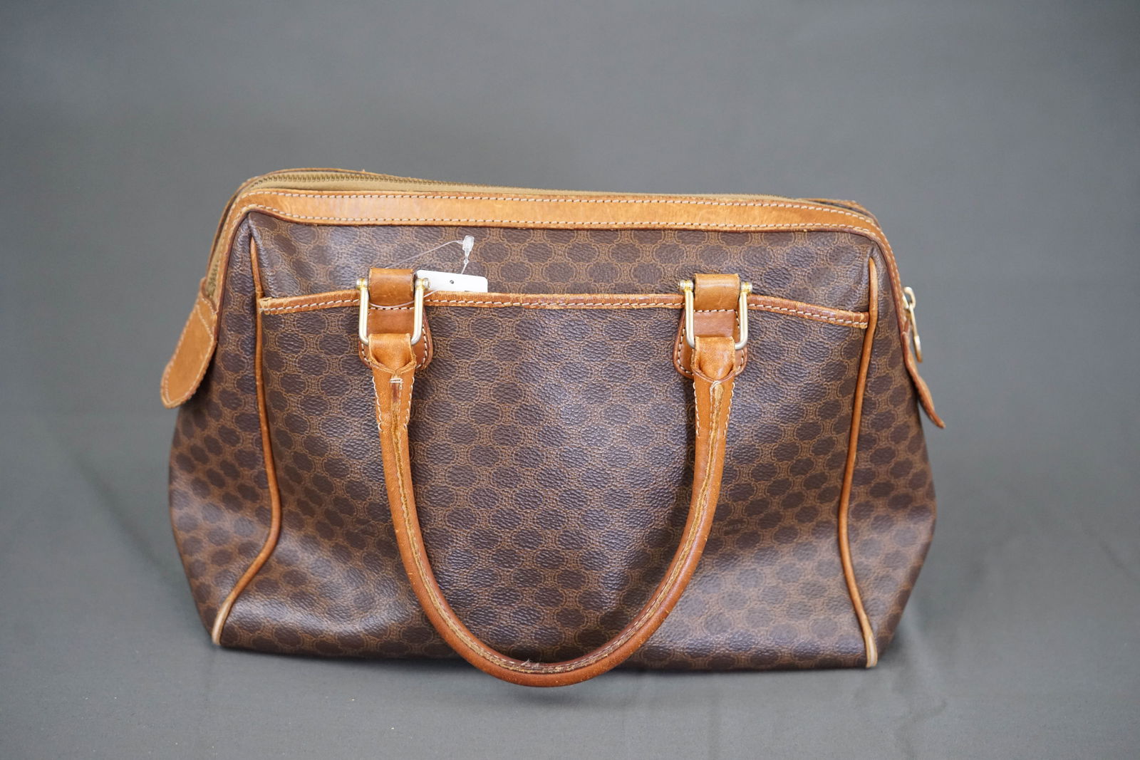 CELINE MACADAM HANDBAG - 8