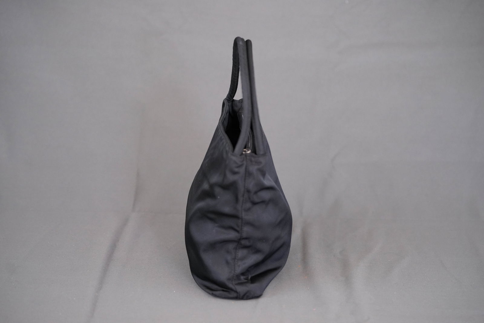 PRADA POCONO HANDBAG NYLON BLACK - 6