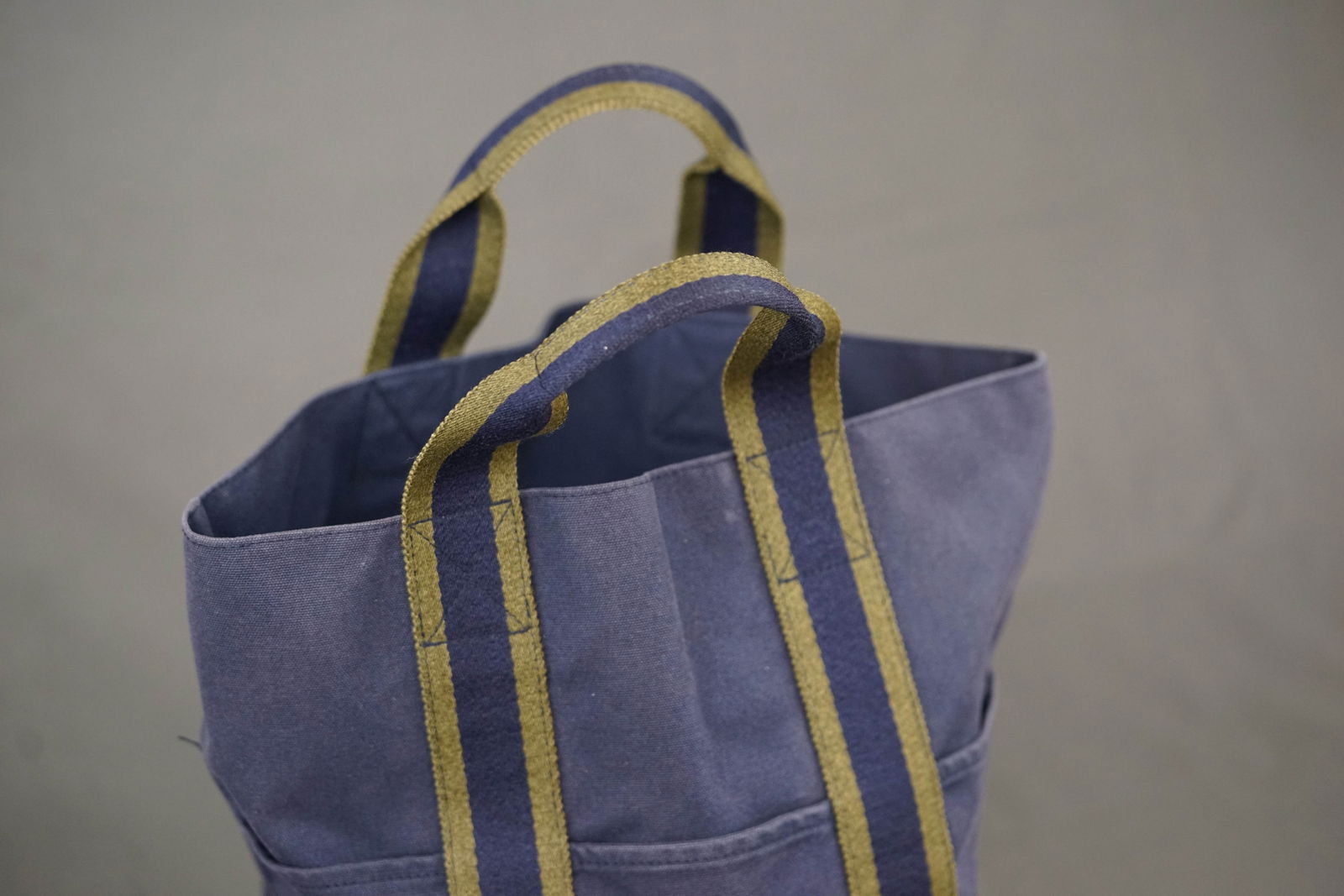 HERMES CANVAS TOTE BAG - 3