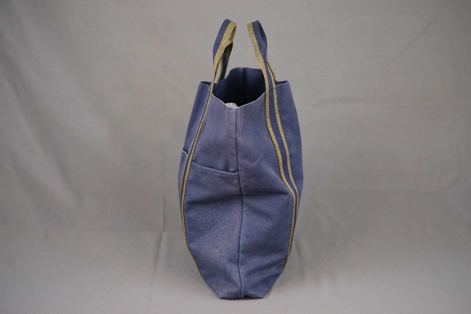 HERMES CANVAS TOTE BAG - 4