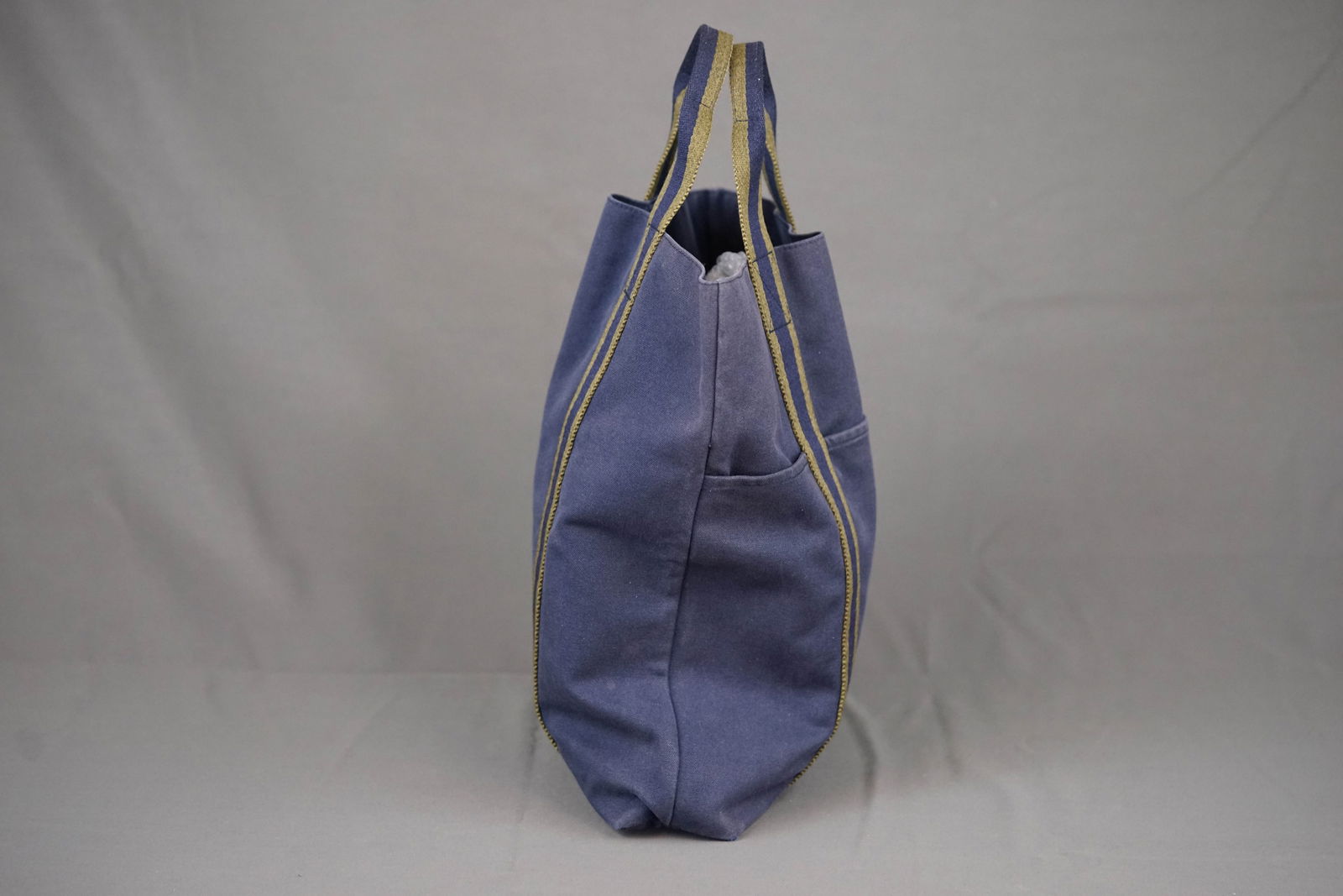 HERMES CANVAS TOTE BAG - 6