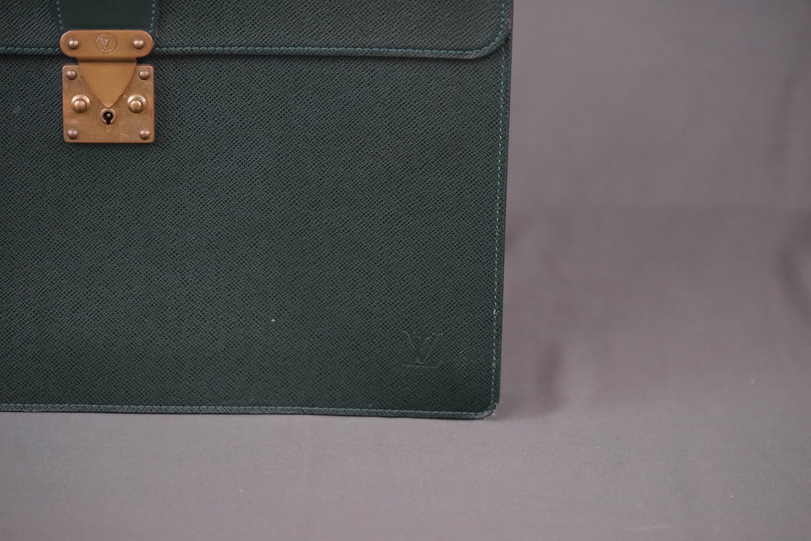 LOUIS VUITTON TAIGA SERVIETTE MOSKOVA BRIEFCASE M30034 MI0954 - 5