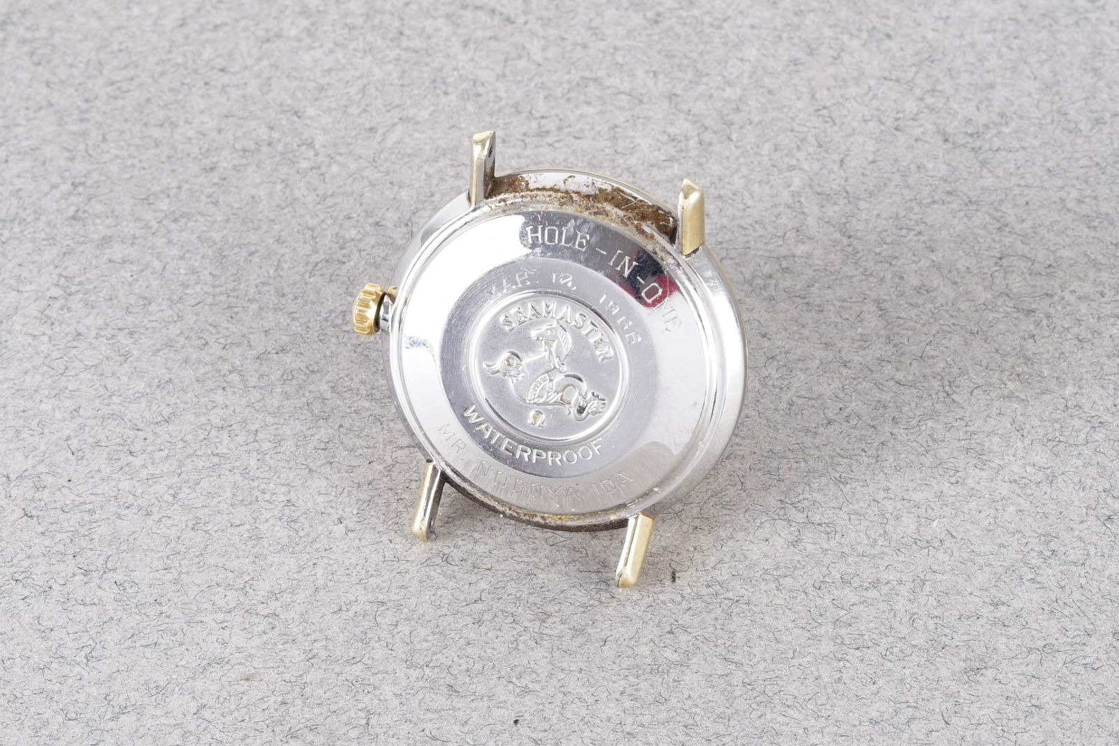 OMEGA SEAMASTER SECTOR DIAL GOLD PLATED WRISTWATCH - 3