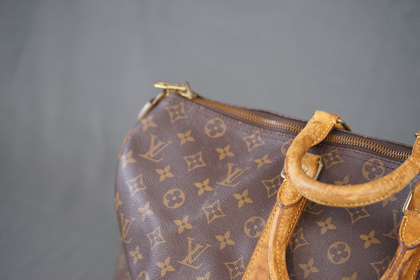 LOUIS VUITTON MONOGRAM HOLDALL 45 BOSTON BAG M41428 SP0998 - 2