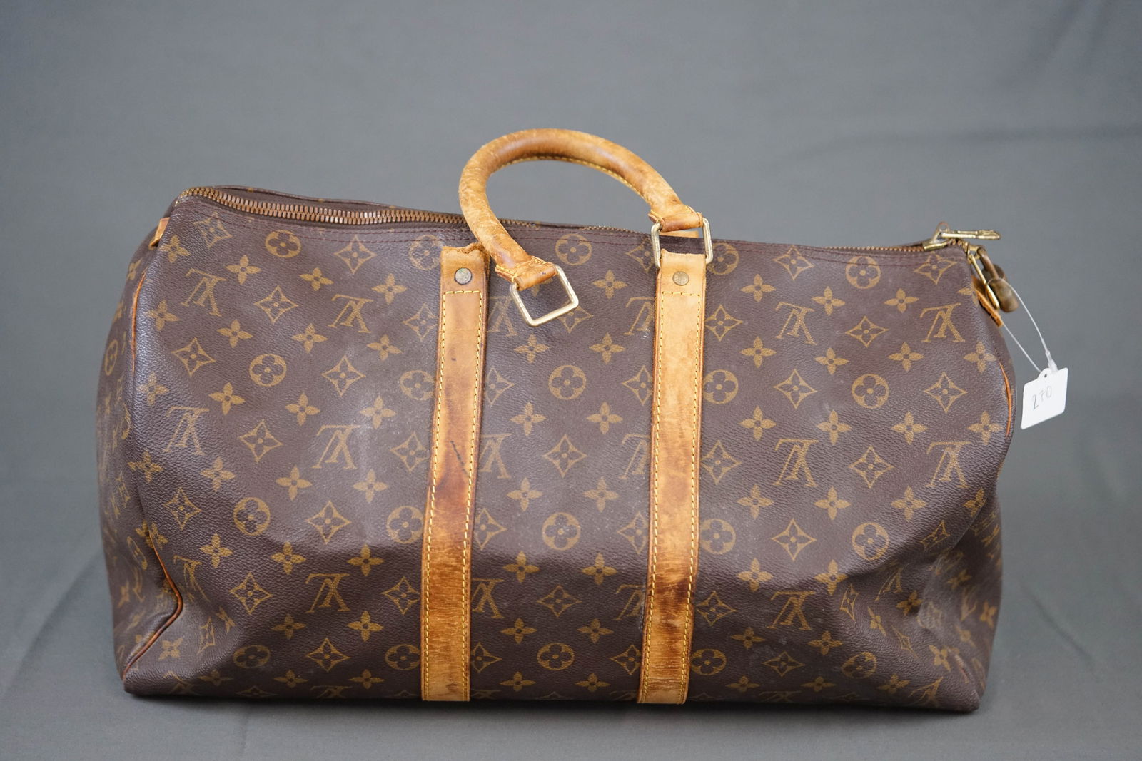 LOUIS VUITTON MONOGRAM HOLDALL 45 BOSTON BAG M41428 SP0998 - 7