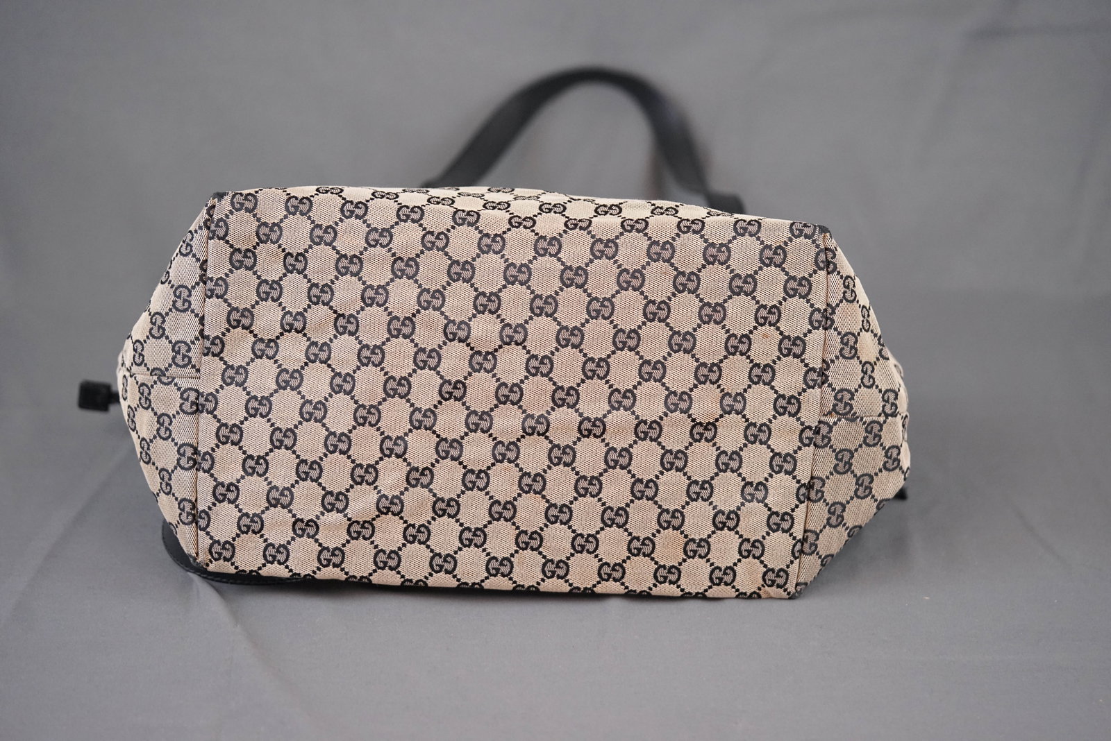 GUCCI GG CANVAS TOTE BAG 1669 BLACK - 12