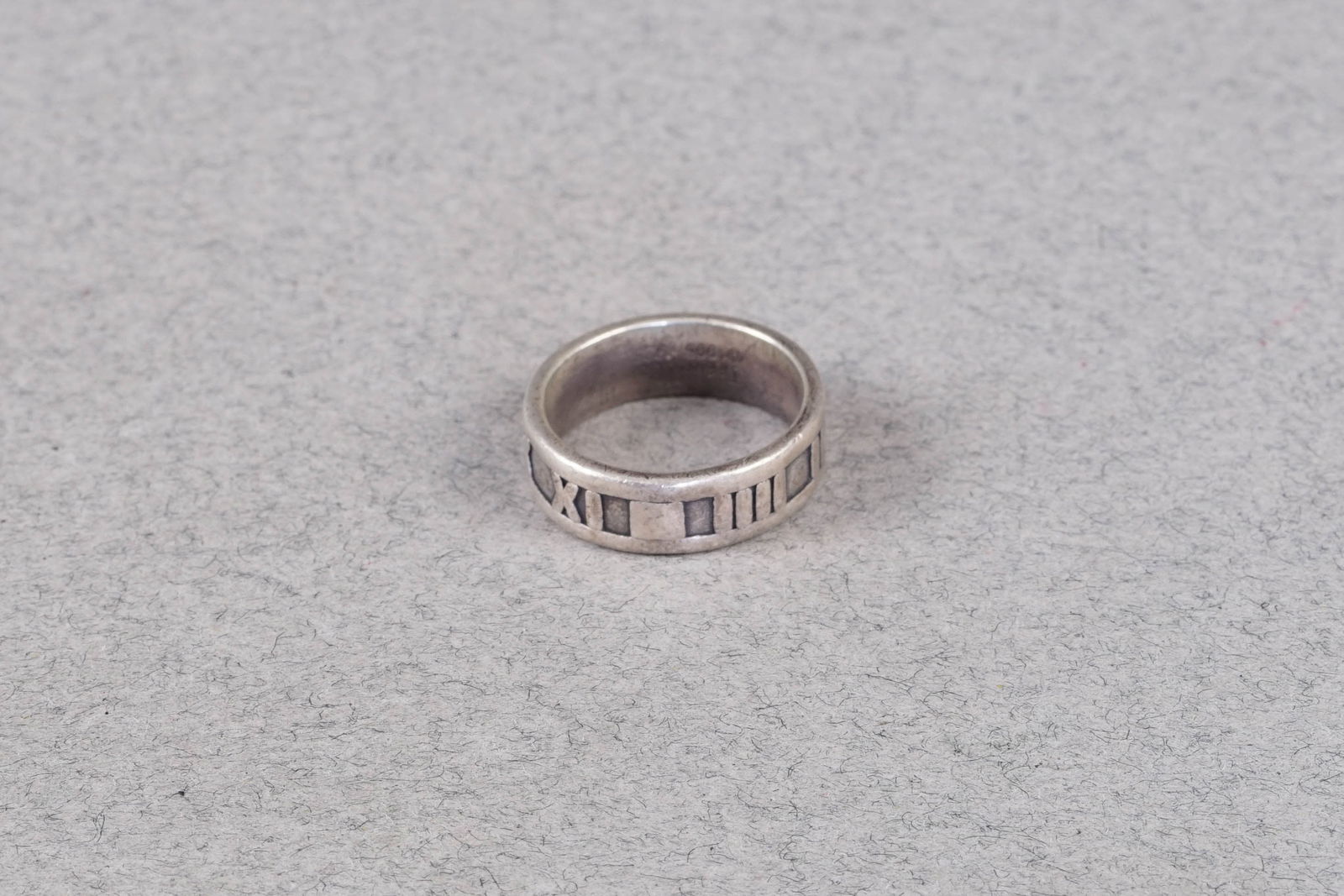 TIFFANY & CO ATLAS RING 925 STERLING SILVER - 2