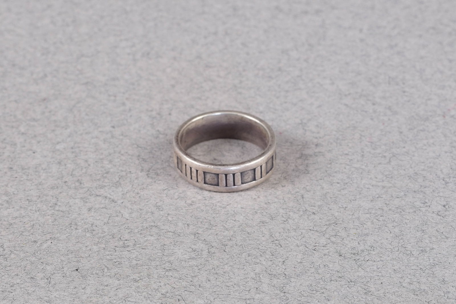 TIFFANY & CO ATLAS RING 925 STERLING SILVER - 3