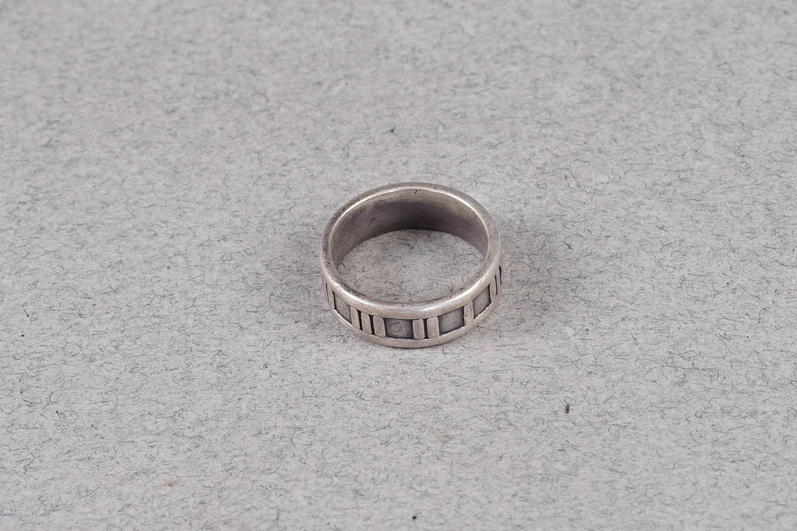 TIFFANY & CO ATLAS RING 925 STERLING SILVER - 4