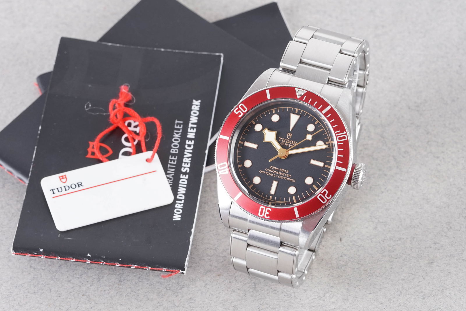 TUDOR BLACK BAY W/ BOX & GUARANTEE BOOKLET REF. 79230 - 2
