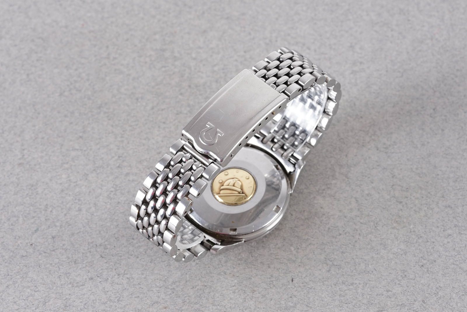 OMEGA CONSTELLATION DATE AUTOMATIC CHRONOMETER W/ BOX & GUARANTEE PAPERS REF. 14393 CIRCA 1965 - 5