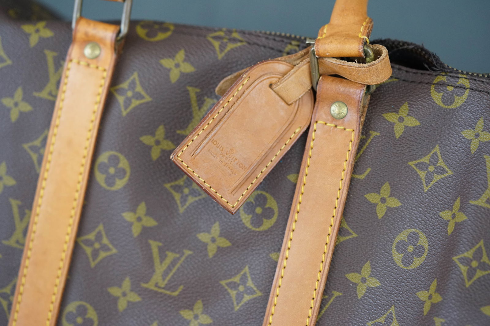 LOUIS VUITTON MONOGRAM BOSTON BAG HOLDALL M41424 - 2