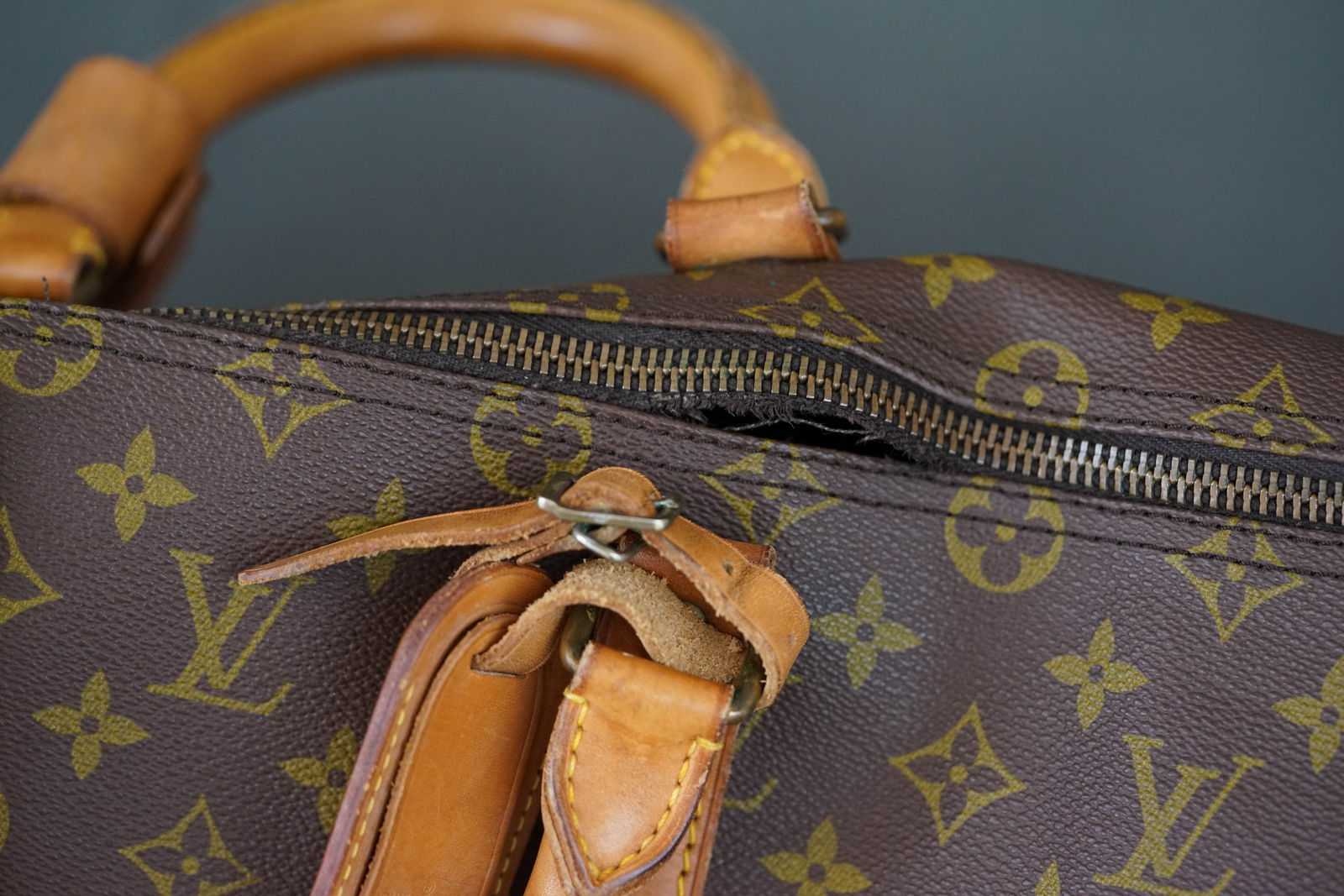 LOUIS VUITTON MONOGRAM BOSTON BAG HOLDALL M41424 - 3