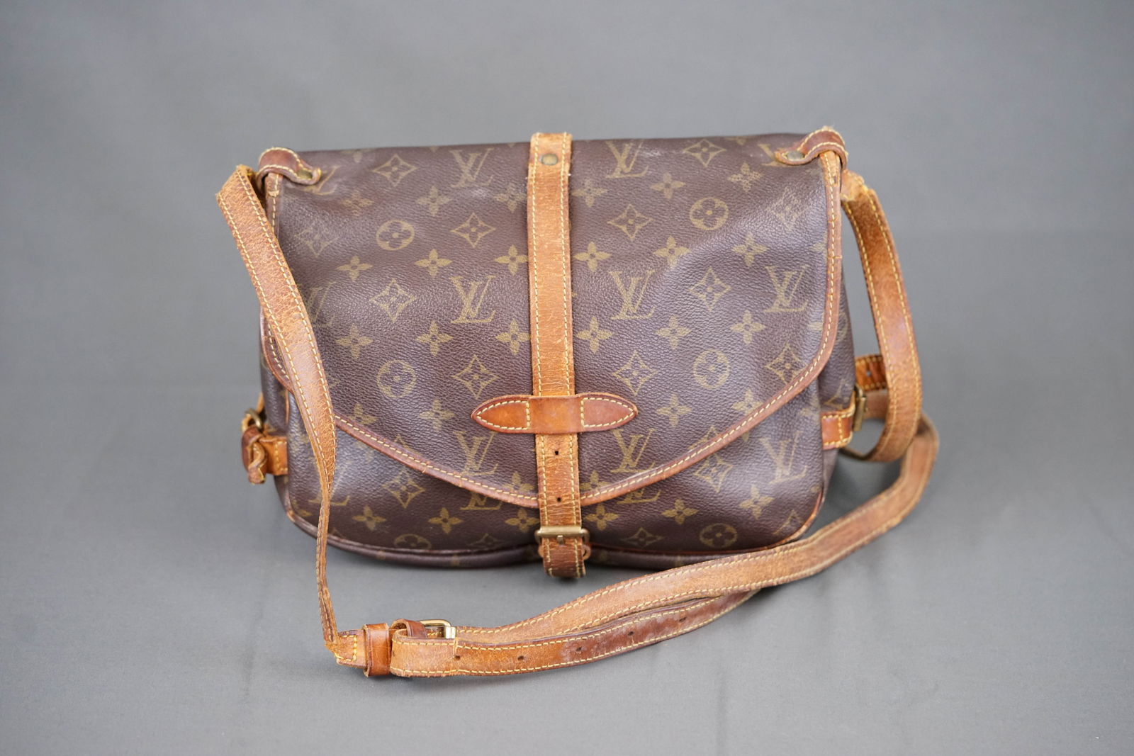 LOUIS VUITTON MONOGRAM SHOULDER BAG - 7