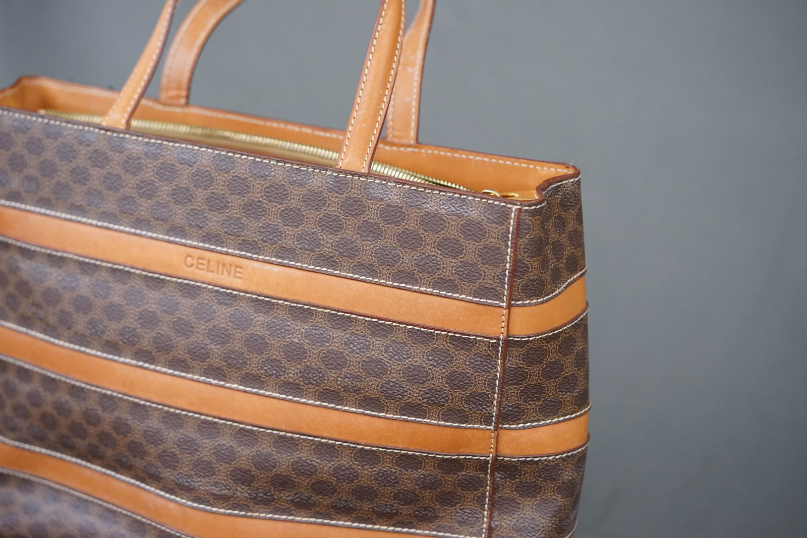 CELINE MACADAM HANDBAG - 3