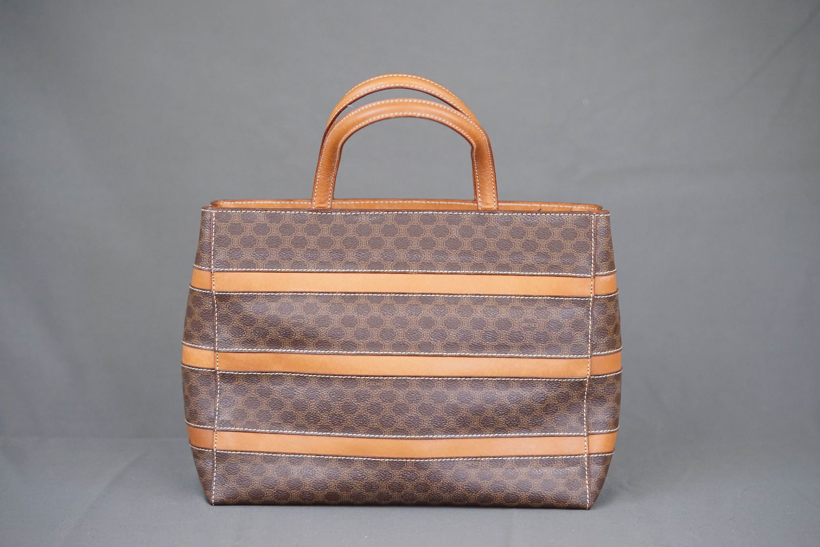 CELINE MACADAM HANDBAG - 6