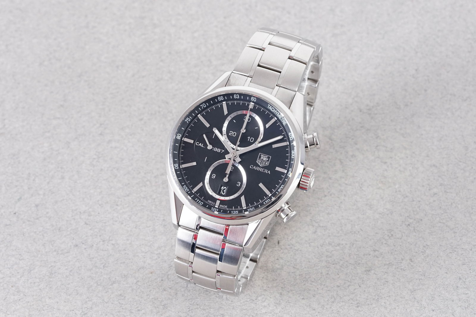 TAG HEUER CARRERA DATE AUTOMATIC CHRONOGRAPH W/ GUARANTEE CARD REF. CAR2110-0 - 2