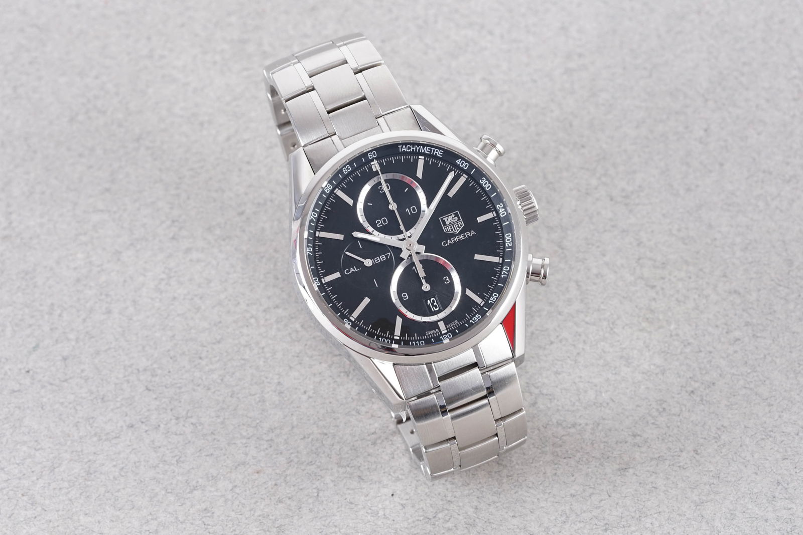 TAG HEUER CARRERA DATE AUTOMATIC CHRONOGRAPH W/ GUARANTEE CARD REF. CAR2110-0 - 3