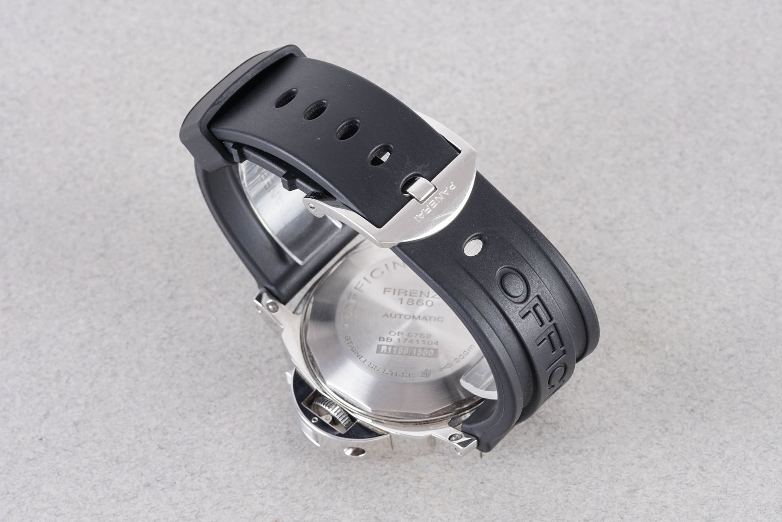 PANERAI LUMINOR AUTOMATIC POWER RESERVE W/ BOX & GUARANTEE PAPERS REF. PAM00090 - 5