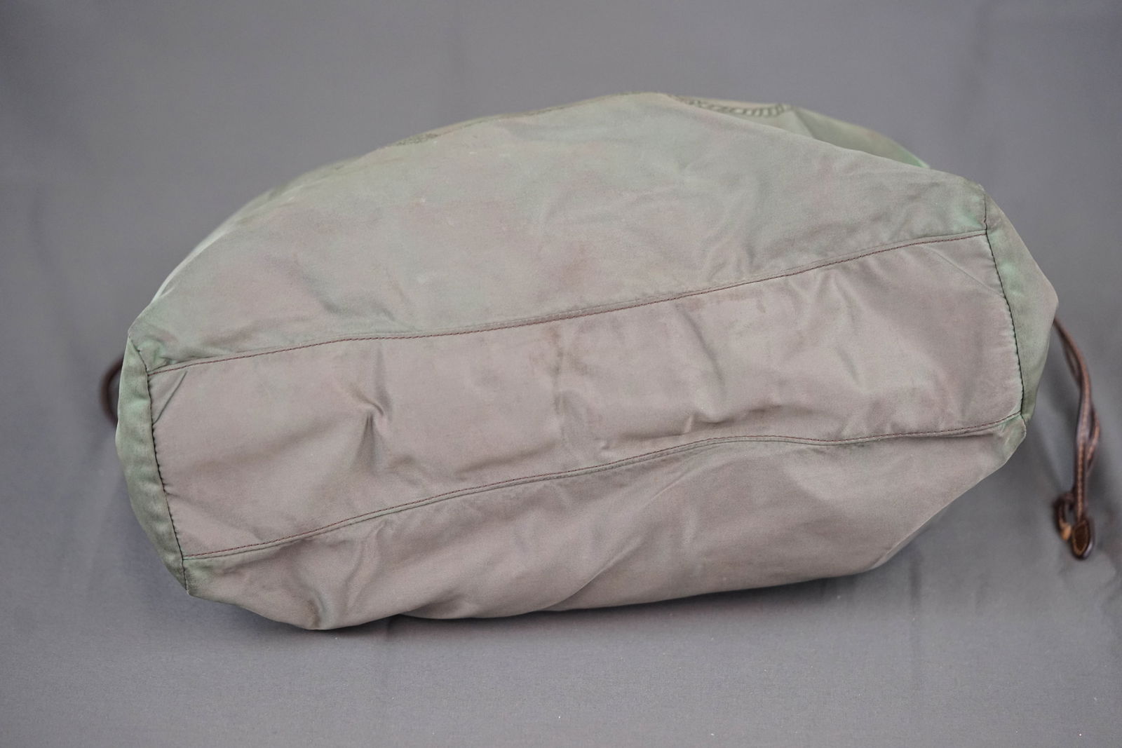 PRADA LARGE NYLON SHOULDER BAG - 12