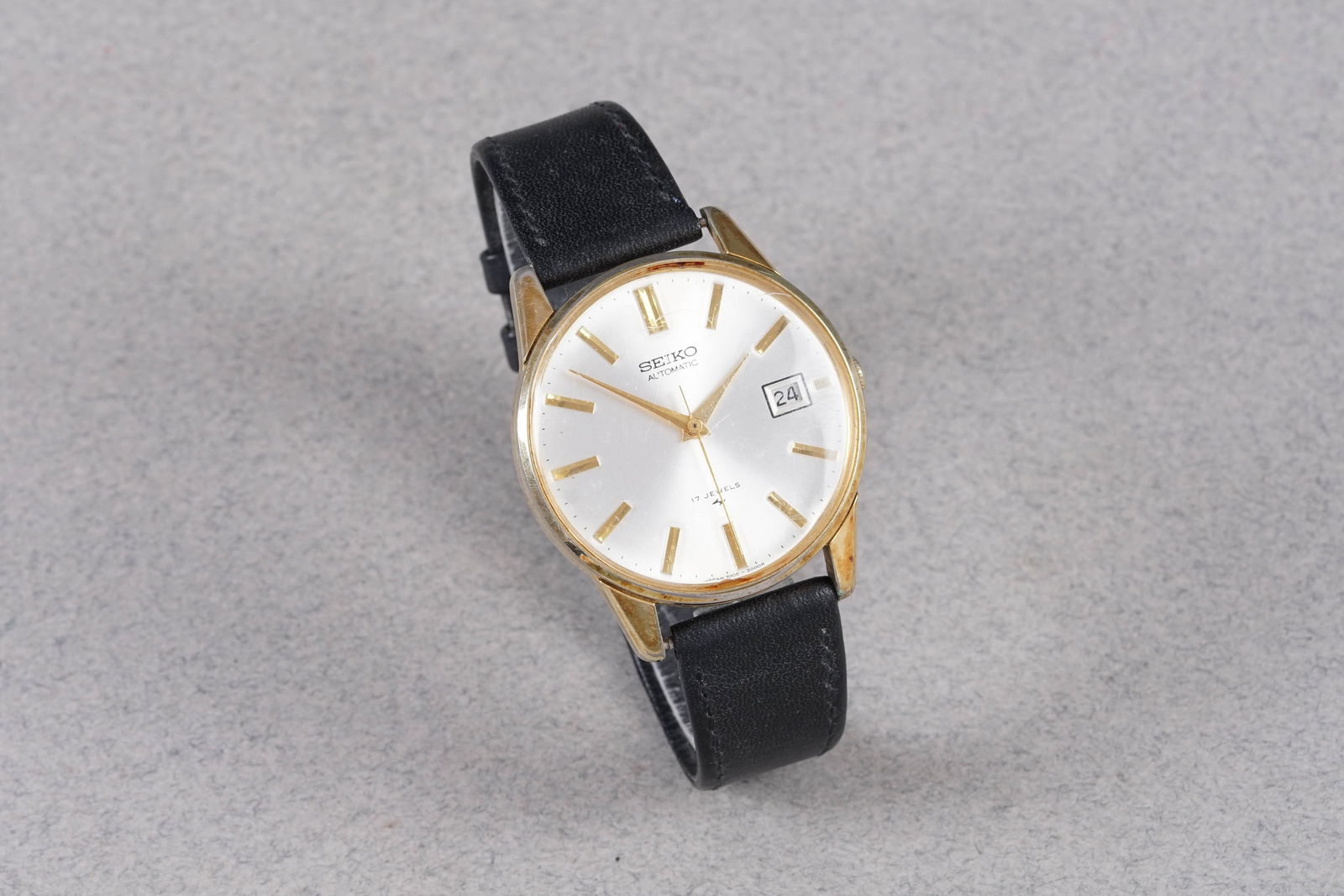 SEIKO AUTOMATIC DATE GOLD PLATED WRISTWATCH - 2