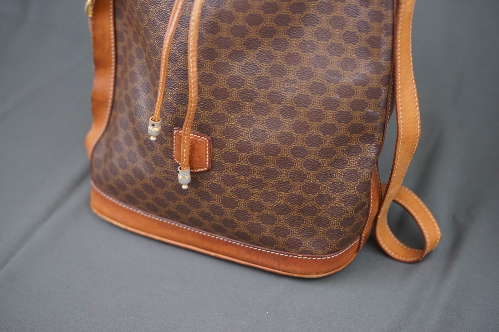 CELINE MACADAM SHOULDER BAG - 3