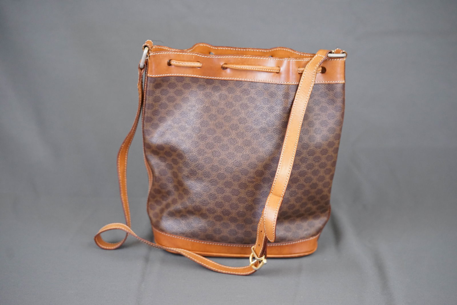 CELINE MACADAM SHOULDER BAG - 5