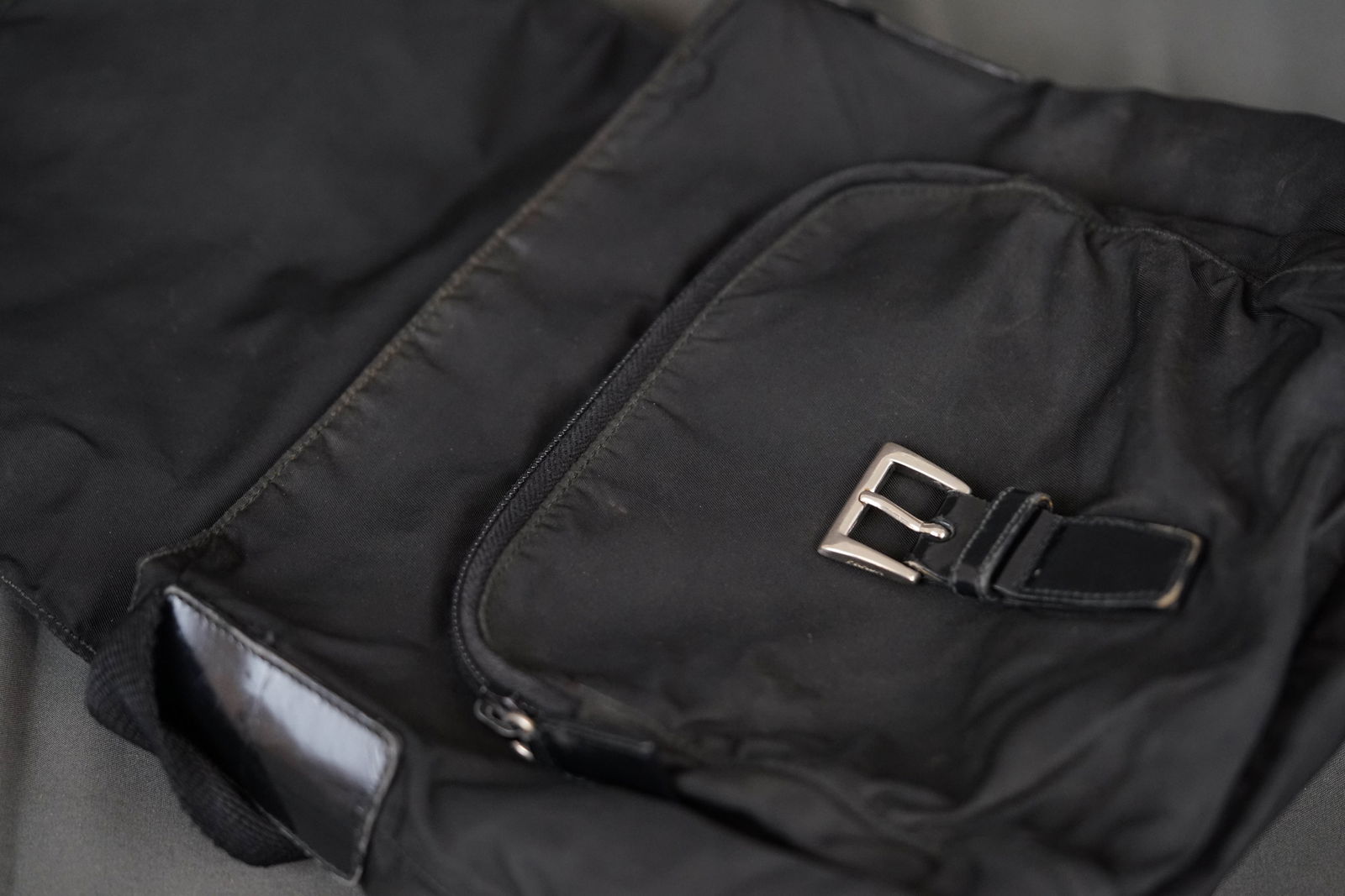 PRADA TESUTO SHOULDER BAG - 9