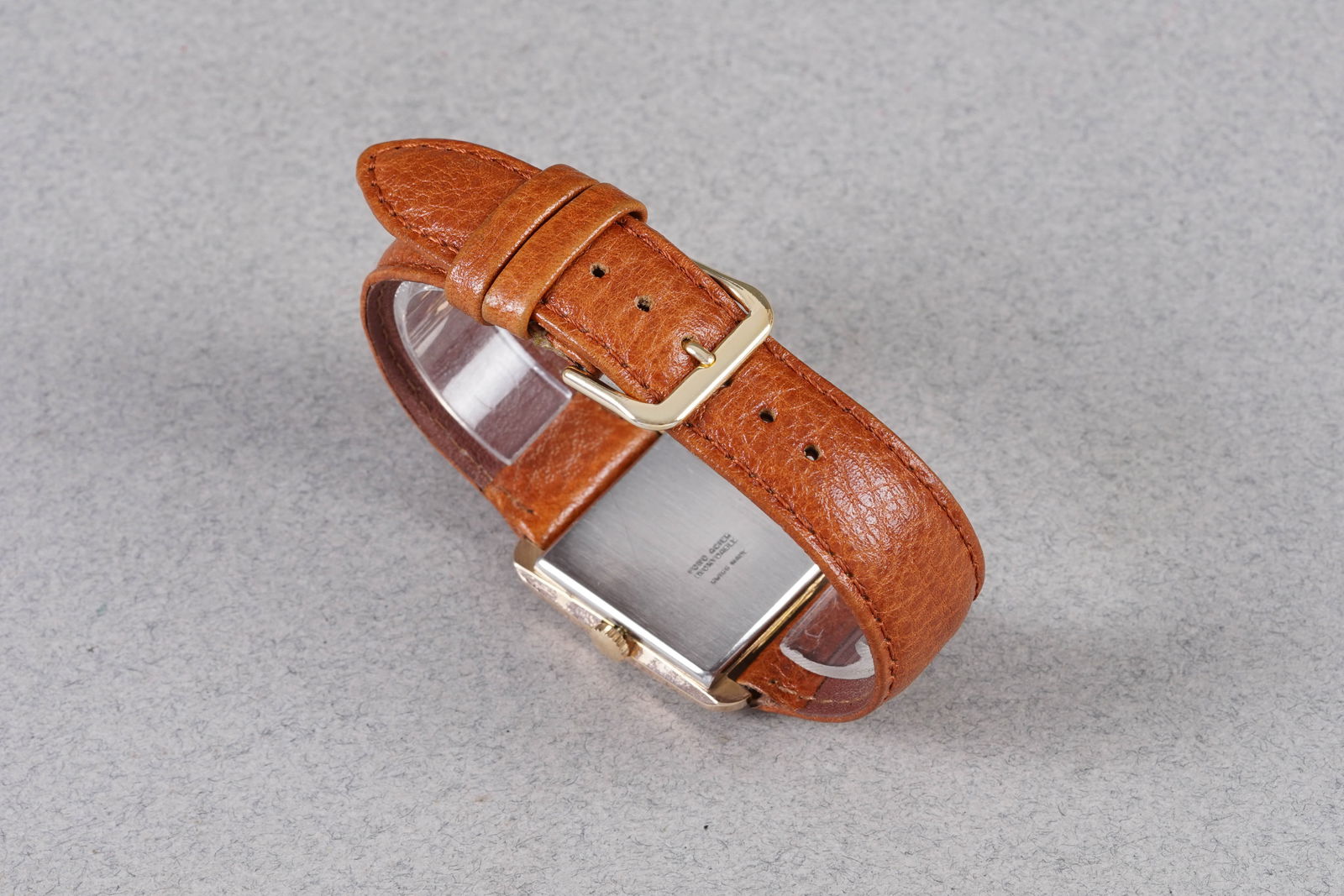 MOVADO CIOCCOLATONE ROSE GOLD PLATED WRISTWATCH - 4