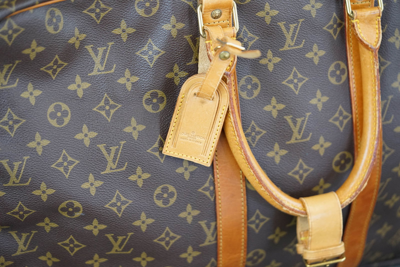 LOUIS VUITTON MONOGRAM TRAVEL BAG LARGE - 9