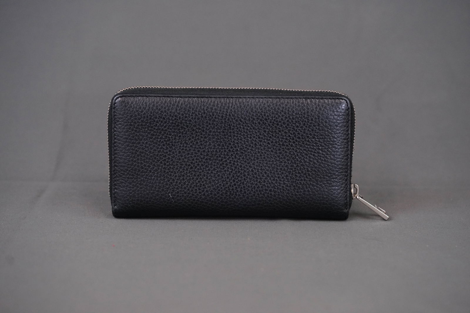 GUCCI DURIAN LEATHER ZIP WALLET W/ BOX & DUST COVER - 5