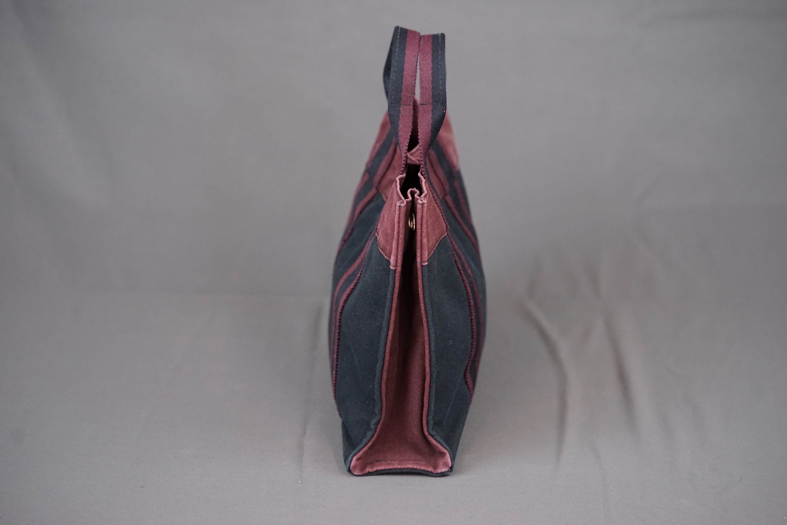 HERMES CANVAS TOTE BAG - 6