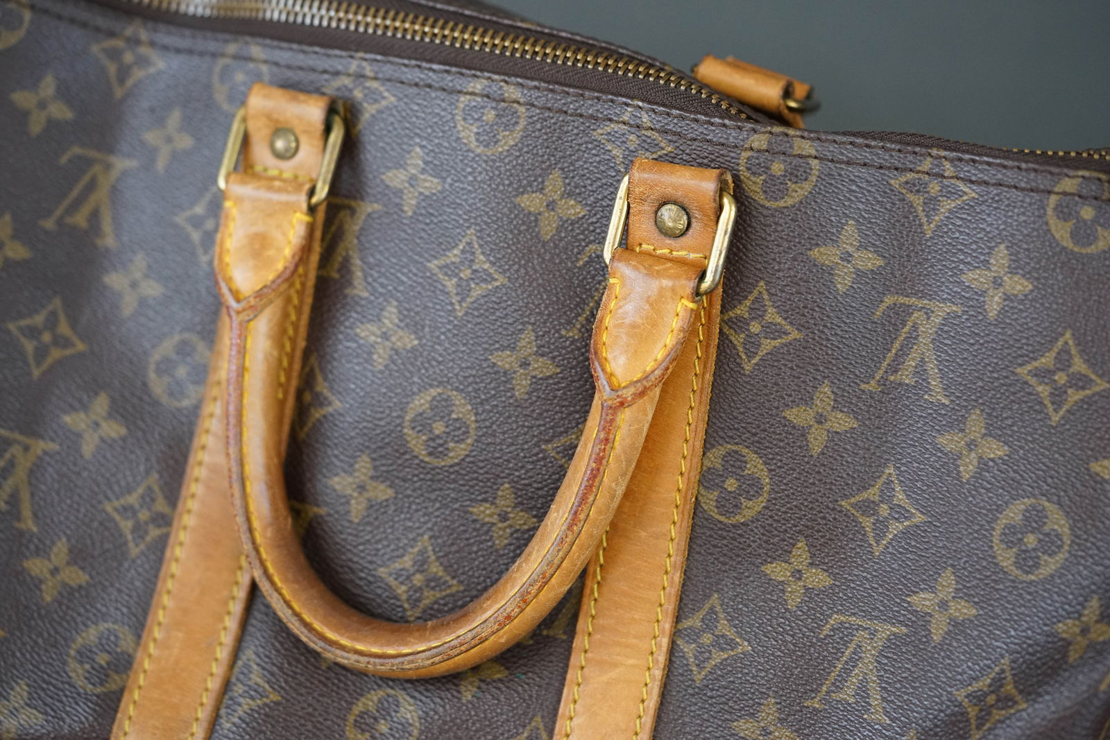 LOUIS VUITTON MONOGRAM 45 BOSTON BAG M41428 - 7