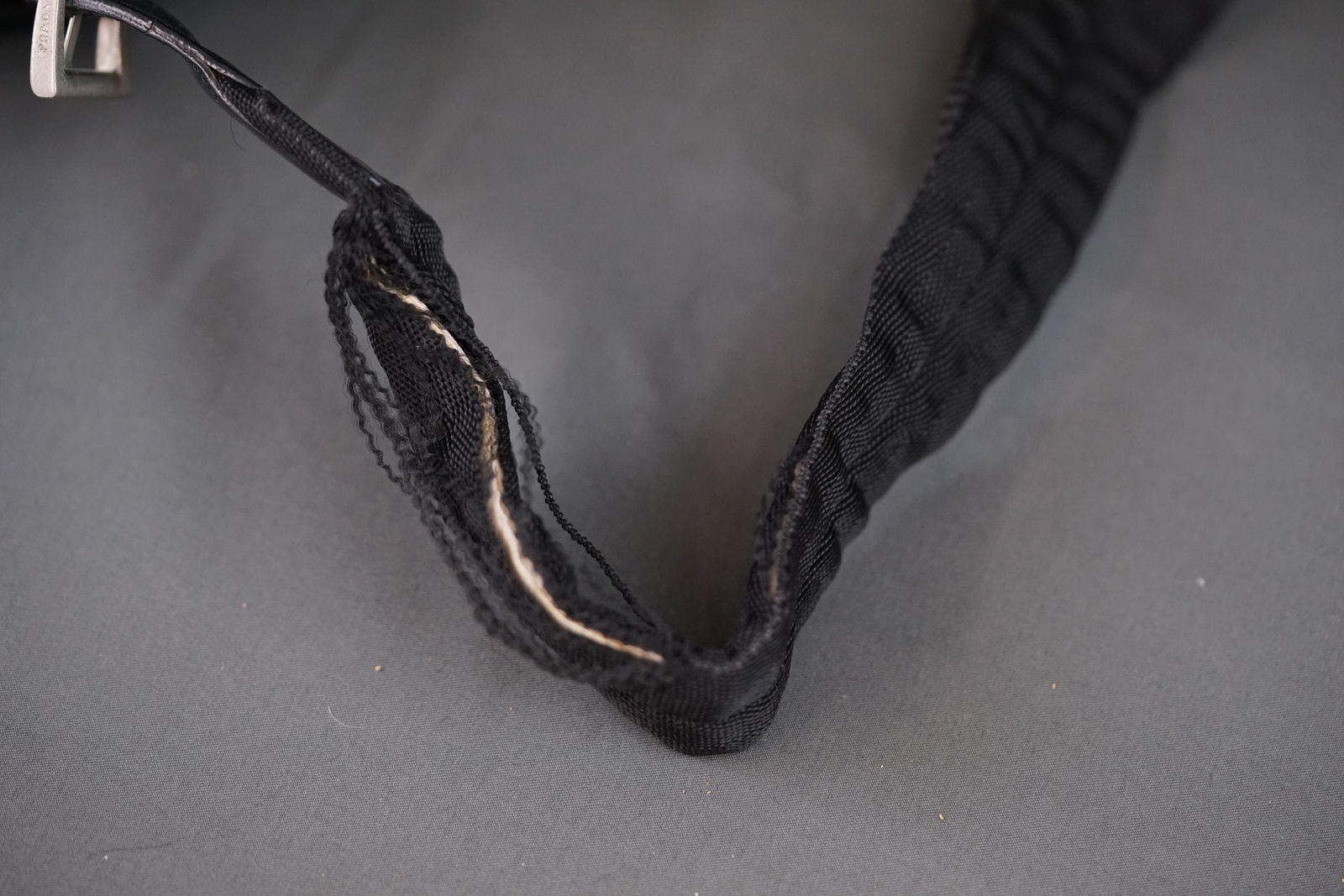 PRADA NYLON BLACK BACKPACK - 7