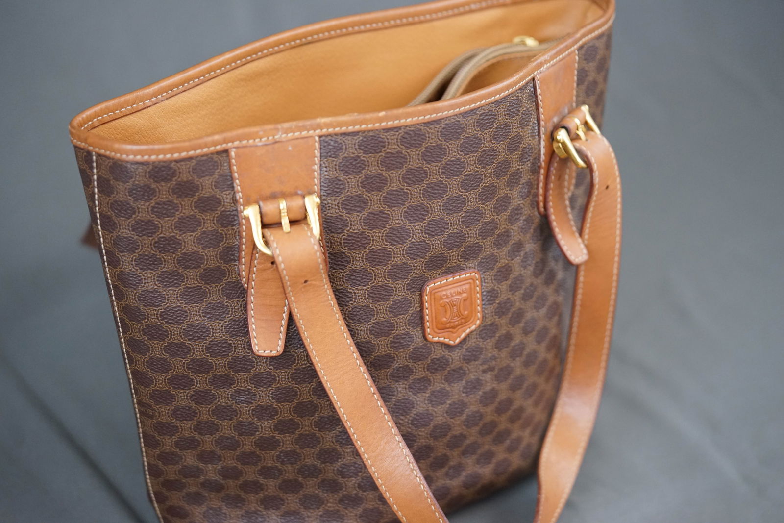 CELINE MACADAM HANDBAG - 5