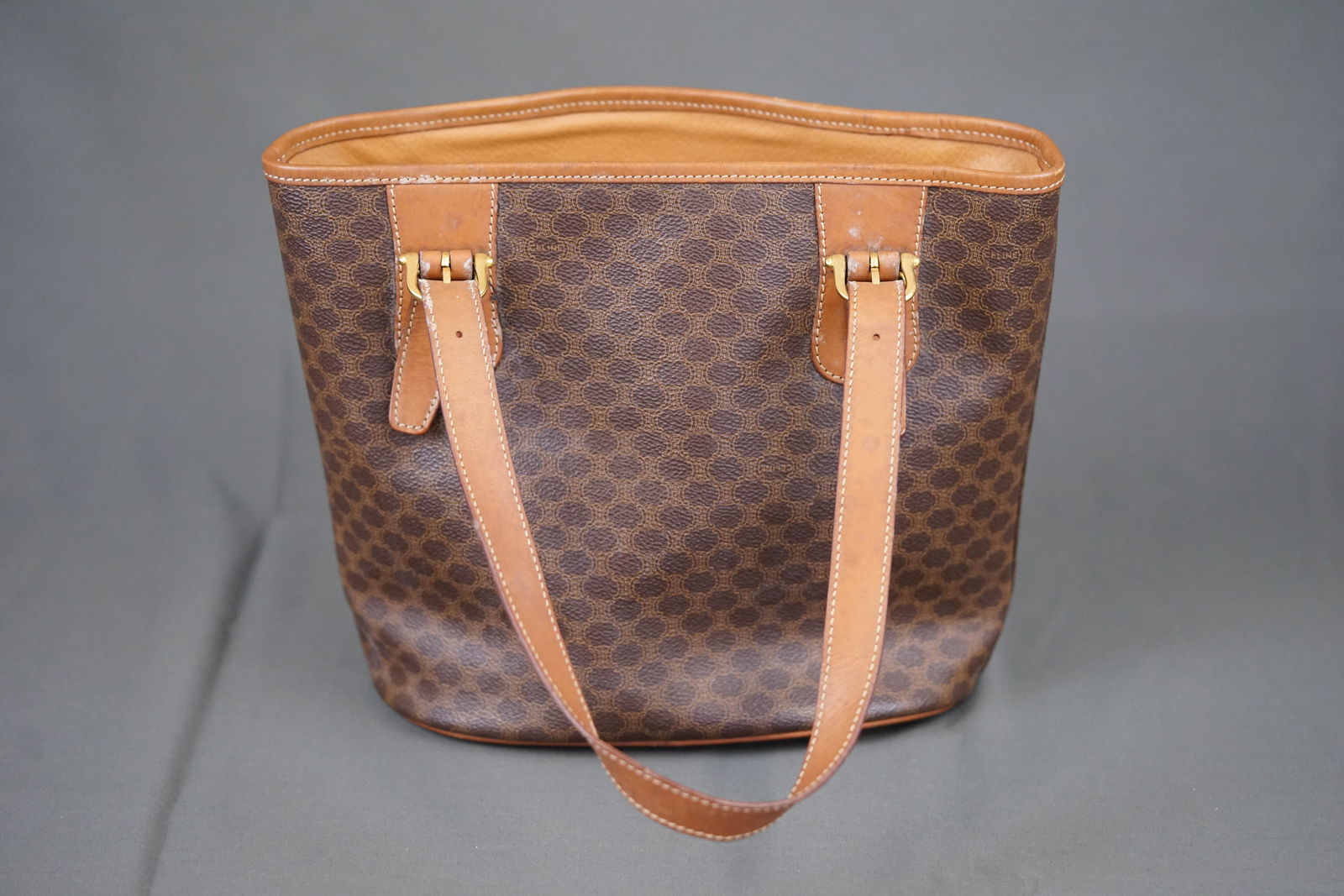 CELINE MACADAM HANDBAG - 6