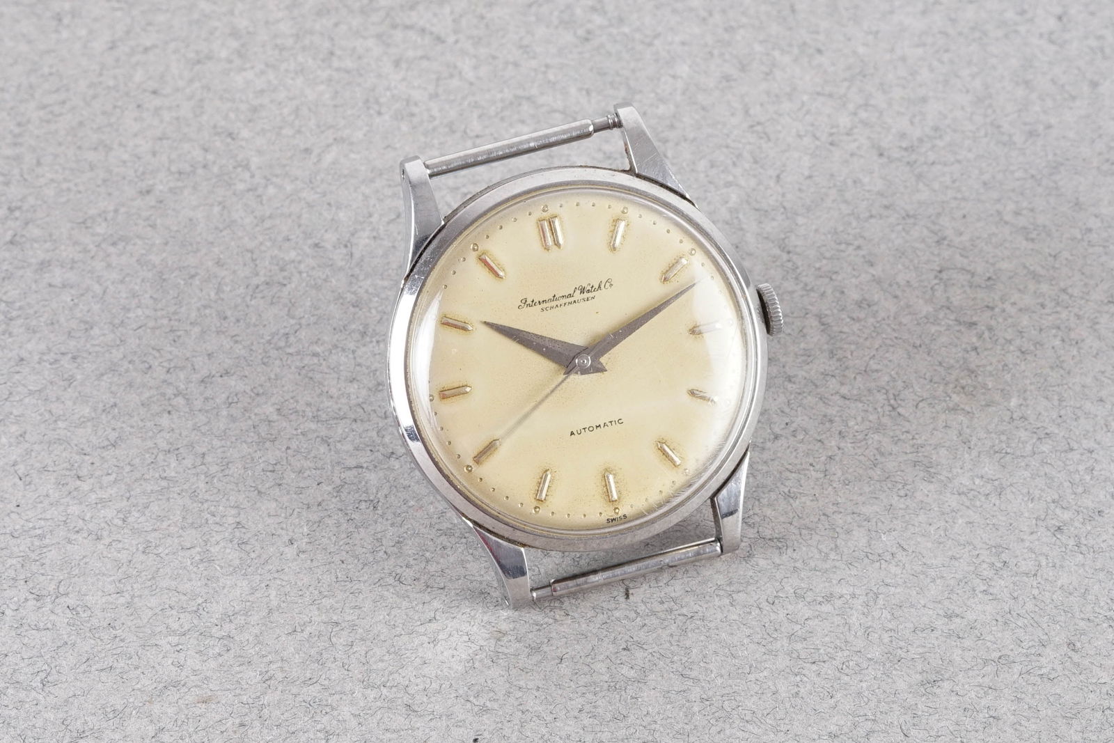 IWC SCHAFFHAUSEN AUTOMATIC CALATRAVA WRISTWATCH - 2