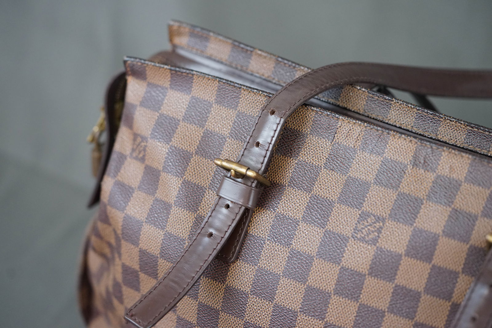 LOUIS VUITTON DAMIER CHELSEA SHOULDER BAG N51119 TH0075 - 3