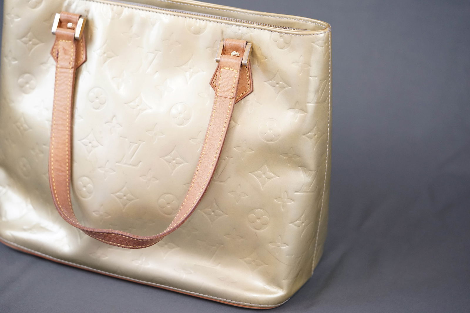 LOUIS VUITTON MONOGRAM VERNIS HOUSTON SHOULDER BAG M91053 TH0060 - 3