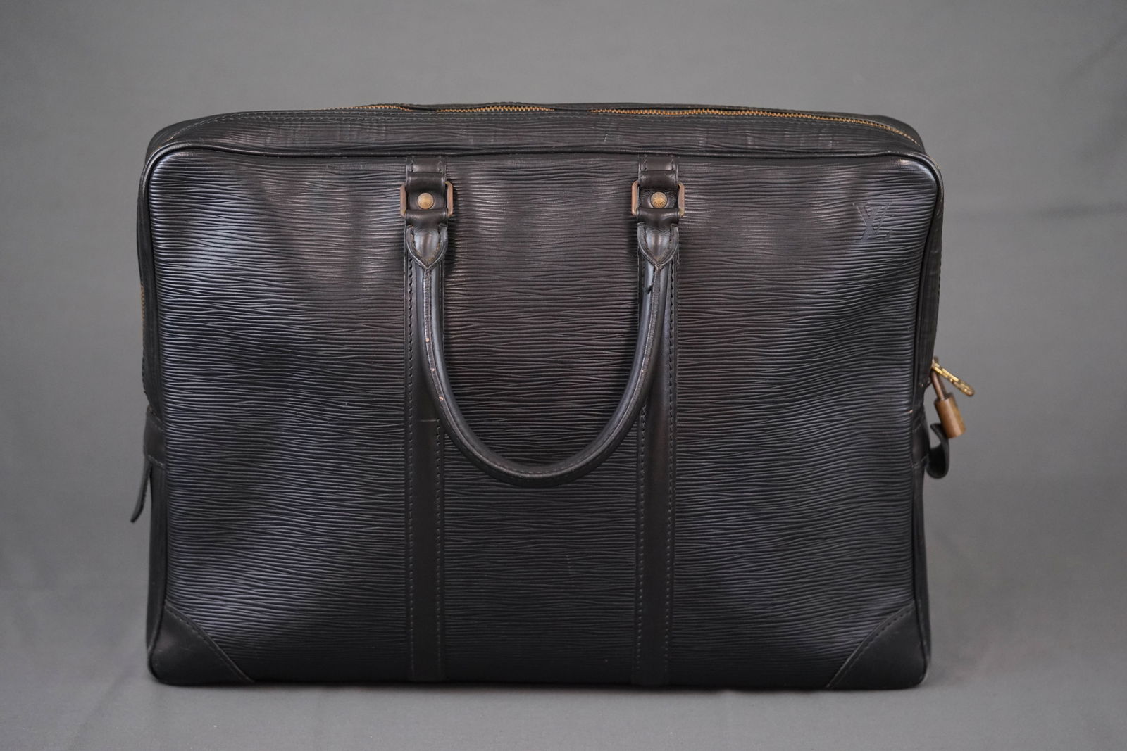 LOUIS VUITTON EPI PORTE CLEMENT VOYAGE BRIEFCASE M59162 8902VI (1 of 10)