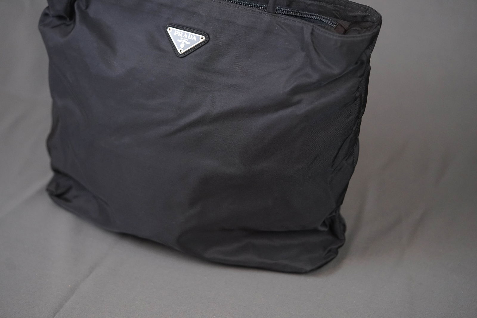 PRADA TESUTO LARGE NYLON TOTE/HANDBAG - 3