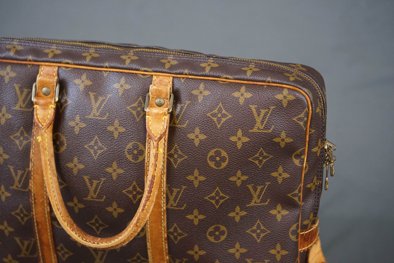 LOUIS VUITTON MONOGRAM PORTE CLEMENT VOYAGE BRIEFCASE M53361 VI0960 - 3