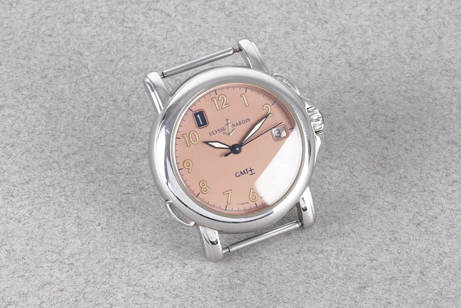 ULYSEE NARDIN SAN MARCO GMT+ AUTOMATIC DAY DATE REF. 203-22 - 2