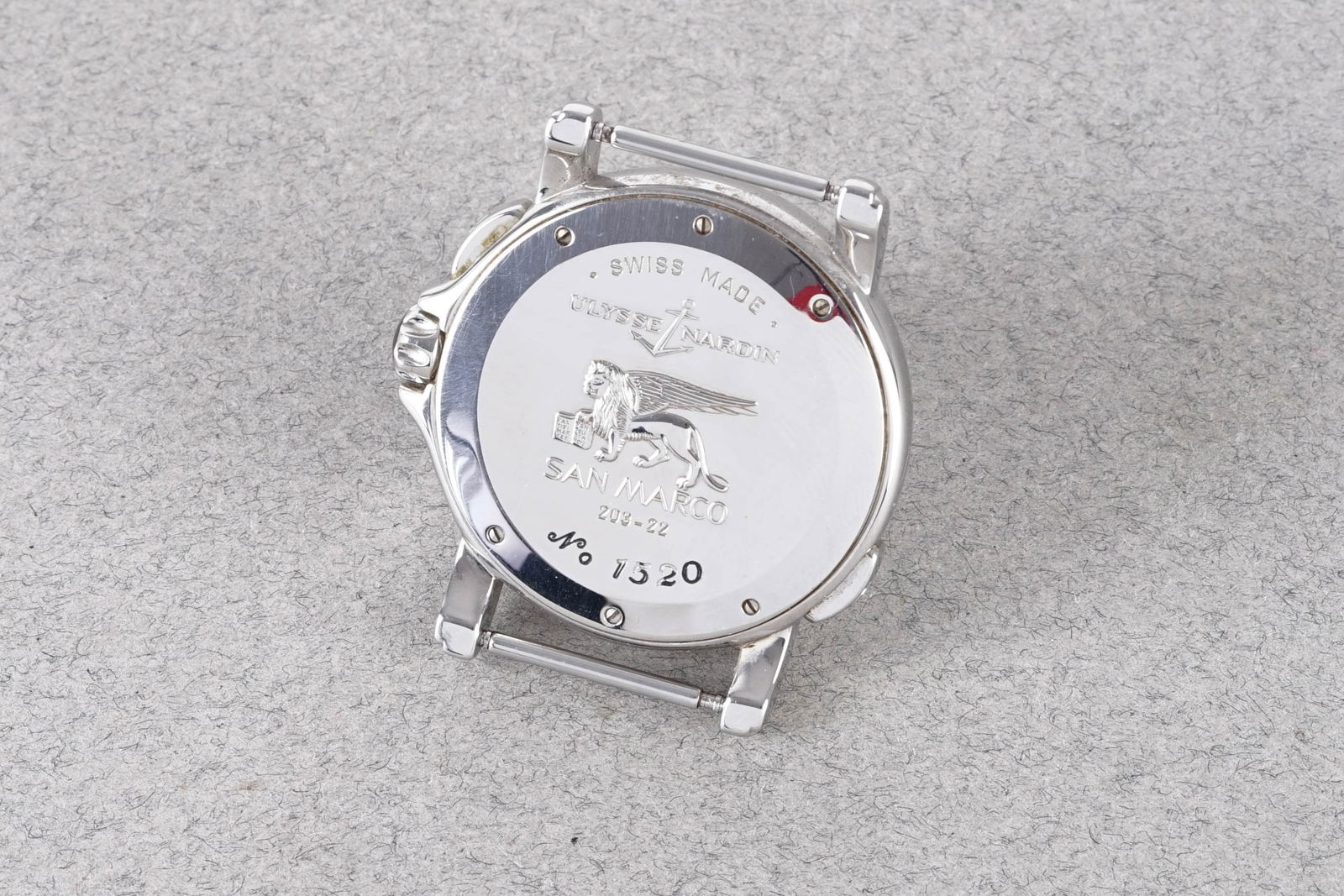 ULYSEE NARDIN SAN MARCO GMT+ AUTOMATIC DAY DATE REF. 203-22 - 3