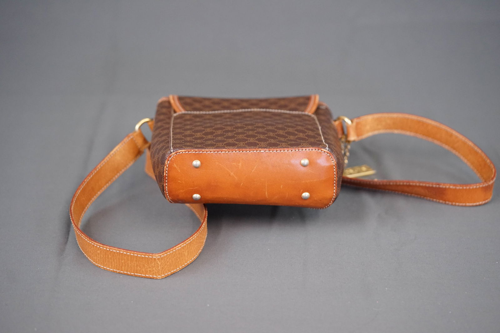 CELINE MACADAM SHOULDER BAG - 7